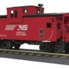 MTH Railking 30-77385 Norfolk Southern Extended Vision Caboose O SCALE NEW(Mth Railking 30 77385 Norfolk Southern Extended Vision Caboose O Scale Limited New) -BRADY’S TRAINS MODELs 30 77385