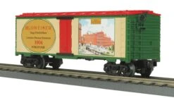 MTH Railking 30-7885 Anheuser Busch Modern Reefer Beer Car World's Fair Car O SCALE NEW(Mth Railking 30 7885 Anheuser Busch Modern Reefer Beer Car Worlds Fair Car O Scale New)