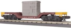 MTH 30-8318 PRR Pennsylvania Rail Road Center Flat Car W/Transformer(Mth 30 8318 Prr Pennsylvania Rail Road Center Flat Car W Transformer)