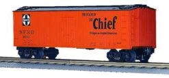 MTH 30-8602 ATSF Santa Fe Chief Die-Cast Reefer Car -#33111 O Scale New(Mth 30 8602 Atsf Santa Fe Chief Die Cast Reefer Car 33111)