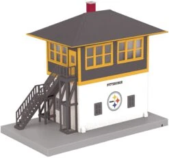 MTH 30-90142 Pittsburgh Steelers NFL Switch Tower(30 90142 Pittsburgh Steelers Nfl Switch Tower)