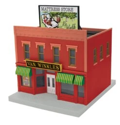 MTH Railking 30-90685 Rip Van Winkle Mattress Store 2-Story City Building #1 O SCALE NEW(Mth Railking 30 90685 Rip Van Winkle Mattress Store 2 Story City Building 1 O Scale New)