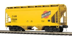 Atlas 3001092-2 Chicago & North Western C&NW Premier ACF 2 Bay Centerflow Hopper #175270 (Yellow/Black) O SCALE NEW Limited(Atlas 3001092 Chicago North Western C Nw Premier Acf 2 Bay Centerflow Hopper 175270 Yellow Black O Scale New)