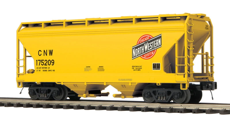 Atlas 3001092-2 Chicago & North Western C&NW Premier ACF 2 Bay Centerflow Hopper #175270 (Yellow/Black) O SCALE NEW Limited(Atlas 3001092 Chicago North Western C Nw Premier Acf 2 Bay Centerflow Hopper 175270 Yellow Black O Scale New) 3 Atlas 3001092-2 Chicago & North Western C&NW Premier ACF 2 Bay Centerflow Hopper #175270 (Yellow/Black) O SCALE NEW Limited(Atlas 3001092 Chicago North Western C Nw Premier Acf 2 Bay Centerflow Hopper 175270 Yellow Black O Scale New)