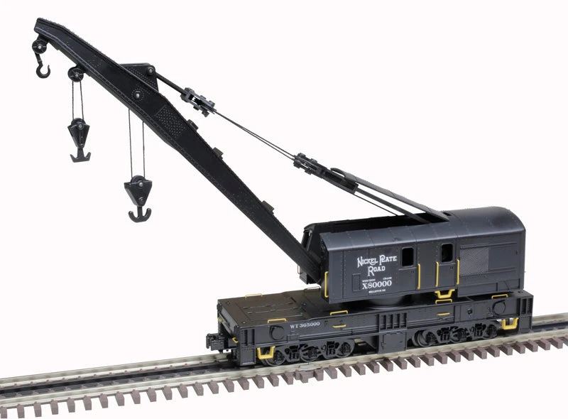 Atlas 3001239 Nickel Plate Road Crane Car AND 3001245 Nickel Plate Road Crane Tender (Set Of 2) O Scale Limited NEW(Atlas 3001239 Nickel Plate Road Crane Car And 3001245 Nickel Plate Road Crane Tender Set Of 2 O Scale Limited New) 4 Atlas 3001239 Nickel Plate Road Crane Car AND 3001245 Nickel Plate Road Crane Tender (Set Of 2) O Scale Limited NEW(Atlas 3001239 Nickel Plate Road Crane Car And 3001245 Nickel Plate Road Crane Tender Set Of 2 O Scale Limited New) - Image 2