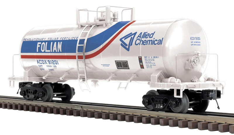 Atlas 3003034-1 Allied Chemical (Folian Fertilizer) Premier 40' Modern Tank Car #91201 O SCALE Limited NEW(Atlas 3003034 1 Allied Chemical Folian Fertilizer Premier 40 Modern Tank Car 91201 O Scale Limited New) 3 Atlas 3003034-1 Allied Chemical (Folian Fertilizer) Premier 40' Modern Tank Car #91201 O SCALE Limited NEW(Atlas 3003034 1 Allied Chemical Folian Fertilizer Premier 40 Modern Tank Car 91201 O Scale Limited New)