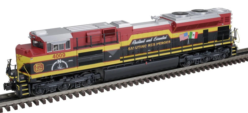 Atlas 30138147 Kansas City Southern (Essential Workers) 4009 (Red/Yellow/Black) O SCALE NEW(Atlas 30138147 Kansas City Southern Essential Workers 4009 Red Yellow Black O Scale New) 3 Atlas 30138147 Kansas City Southern (Essential Workers) 4009 (Red/Yellow/Black) O SCALE NEW(Atlas 30138147 Kansas City Southern Essential Workers 4009 Red Yellow Black O Scale New)