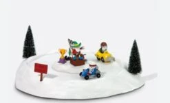 Department 56 North Pole Series 56.57217 Ice Races Today(Department 56 North Pole Ice Races)