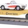 MTH Rugged Rails 33-7603 Chessie Flat Car - With 1957 Corvette#81130 O SCALE Like New(Mth Rugged Rails 33 7603 Chessie Flat Car Chessie 81130 O Scale Like New) -BRADY’S TRAINS MODELs 33 7603 31cb1f2e f270 4923 b99e 416662d5a0cb