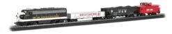 Bachmann 00691 Norfolk Southern NS THOROUGHBRED Train Set HO SCALE NEW(Bachmann 00691 Norfolk Southern Ns Thoroughbred Train Set Ho Scale New)