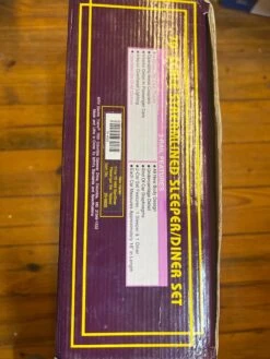 MTH Premier 20-6625 New Haven ABS 70' Scale Ribbed Streamlined Passenger Sleeper/ Diner Set--2 Car Set O SCALE Used Excellent(Mth Premier 20 6625 New Haven Abs 70 Scale Ribbed Streamlined Passenger Sleeper Diner Set 2 Car Set O Scale Used Excellent) -BRADY’S TRAINS MODELs 3A31F735 8A40 4D4D A3E9 B0AF4BB01262