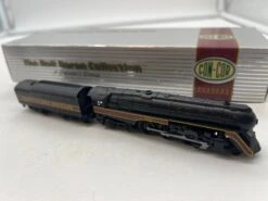 CON-COR 001-003076 RAIL BARON NORFOLK & WESTERN N&W J3A 4-6-4 HUDSON STEAM LOCOMOTIVE N SCALE Like New(Con Cor 001 003076 Rail Baron Norfolk Western N W J3a 4 6 4 Hudson Steam Locomotive N Scale Like New)