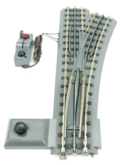 MTH RealTrax 40-1020 O-72 RIGHT Switch O Scale NEW(Mth Realtrax 40 1020 O 72 Right Switch O Scale New)