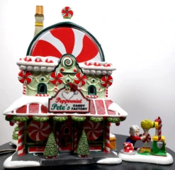 Department 56 4016904 Peppermint Pete's Candy Factory North Pole Series(Department 56 4016904 Peppermint Petes Candy Factory North Pole Series)