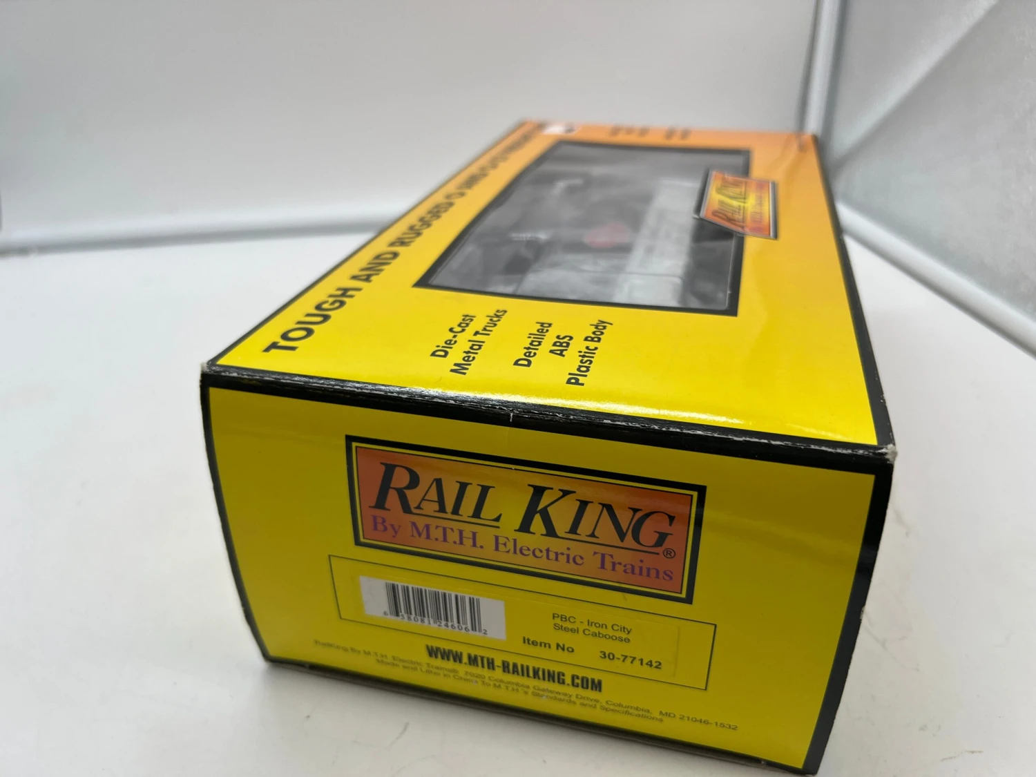 MTH Railking 30-77142 PBC - Iron City Steel Caboose #Iron City. O SCALE Like New(Mth Railking 30 77142 Pbc Iron City Steel Caboose Iron City O Scale Like New) 13 MTH Railking 30-77142 PBC - Iron City Steel Caboose #Iron City. O SCALE Like New(Mth Railking 30 77142 Pbc Iron City Steel Caboose Iron City O Scale Like New) - Image 11
