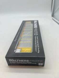 Walthers 920-101417 CHICAGO & NORTH WESTERN CNW 89ft Thrall Tri-Level Autorack Proto ETTX Flat #701338 HO Scale NEW(Walthers 920 101417 Chicago North Western Cnw 89ft Thrall Tri Level Autorack Proto Ettx Flat 701338 Ho Scale New) -BRADY’S TRAINS MODELs 456EE2C5 6800 4BFA B001 02C85290BF26