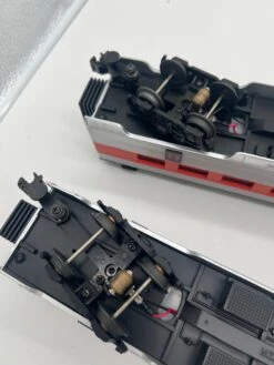 MTH Premier 20-6625 New Haven ABS 70' Scale Ribbed Streamlined Passenger Sleeper/ Diner Set--2 Car Set O SCALE Used Excellent(Mth Premier 20 6625 New Haven Abs 70 Scale Ribbed Streamlined Passenger Sleeper Diner Set 2 Car Set O Scale Used Excellent) -BRADY’S TRAINS MODELs 4C471F8B BD8E 4032 B635 9C1D539E0033