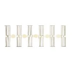 Atlas 0055 Code 100 Plastic Insulating Rail Joiners HO SCALE NEW(Atlas 0055 Code 100 Plastic Insulating Rail Joiners Ho Scale New)