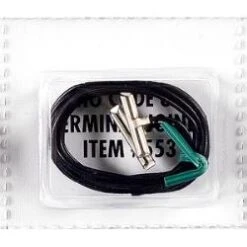 Atlas ATL553 HO Code 83 Terminal Joiners (1 Pair) Nickel SIlver HO SCALE NEW(Atlas Atl553 Ho Code 83 Terminal Joiners 1 Pair Nickel Silver Ho Scale New)