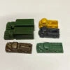 Lot Of 6 1.5-2 In Various Colors Plastic Vintage Cars(Lot Of 6 1 5 2 In Various Colors Plastic Vintage Cars) -BRADY’S TRAINS MODELs 569D55B1 AC5D 4CE7 99FE C664E4C04666