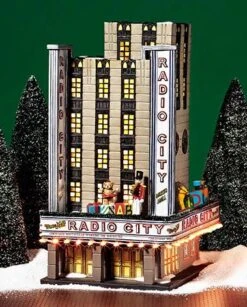 Department 56 56.58924 Radio City Music Hall AND 56.58991 The Radio City Rockettes(Department 56 56 58924 Radio City Music Hall And 56 58991 The Radio City Rockettes) -BRADY’S TRAINS MODELs 58924