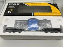 K-Line K692-1531 Westinghouse Die Cast Depressed Center EL Flatcar With Transformer O SCALE NEW(K Line K692 1531 Westinghouse Die Cast Depressed Center El Flatcar With Transformer O Scale New 1)