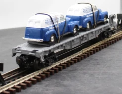 MTH Railking 30-7647 Auto Transportation Flat Car W/Ertl 1950 Panel Truck Color TBD O SCALE Like New(Mth Railking 30 7647 Auto Transportation Flat Car W Ertl 1950 Panel Truck Color Tbd O Scale Like New) -BRADY’S TRAINS MODELs 5ac53310f7d25a0714108a6074fe1e3a