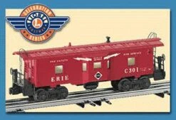 Lionel 6-19792 #6517-75 Postwar Celebration PWC ERIE BAY WINDOW CABOOSE O SCALE NEW(Lionel 6 19792 6517 75 Postwar Celebration Pwc Erie Bay Window Caboose O Scale New)
