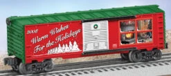 Lionel 6-25061 O GAUGE 2008 HOLIDAY CHRISTMAS BOXCAR O SCALE NEW(Lionel 6 25061 Holiday Boxcar 2008)