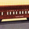 Lionel 6-27903 LEGENDS OF LIONEL OBSERVATION CAR "SAGER PLACE" O SCALE Like New(Lionel 6 27903 Legends Of Lionel Observation Car Sager Place O Scale Like New) -BRADY’S TRAINS MODELs 6 27903 8082