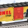 Lionel 6-29950 1948 LIONEL ART BOXCAR O SCALE NEW(Lionel 6 29950 Lionel Art Boxcar 1948) -BRADY’S TRAINS MODELs 6 29950 4819