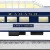 Lionel 6-35223 WABASH THE BLUE BIRD PASSENGER Vista Dome Car O SCALE NEW(Lionel 6 35223 Wabash The Blue Bird Passenger Vista Dome Car O Scale New)