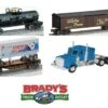 Lionel 6-31793 WHITE PASS & YUKON FREIGHT 3-PACK O SCALE NEW(Lionel 6 31793 White Pass Yukon Freight 3 Pack O Scale New) -BRADY’S TRAINS MODELs 6 31793