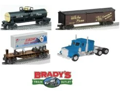 Lionel 6-31793 WHITE PASS & YUKON FREIGHT 3-PACK O SCALE NEW(Lionel 6 31793 White Pass Yukon Freight 3 Pack O Scale New)