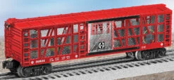Lionel 6-36834 SANTA FE ATSF TRANSPARENT INSTRUCTION CAR O SCALE NEW(Lionel 6 36834 Santa Fe Atsf Transparent Instruction Car O Scale New)
