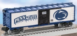 Lionel 6-39284 PENN STATE BOXCAR #2 O SCALE Used Excellent No Box(Lionel 6 39284 Penn State Boxcar 2 O Scale Used Excellent No Box)