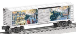 Lionel 6-39350 THOMAS KINKADE "ALL ABOARD FOR CHRISTMAS" BOXCAR O SCALE NEW(Lionel 6 39350 Thomas Kinkade All Aboard For Christmas Boxcar)