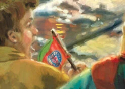 Lionel 6-39350 THOMAS KINKADE "ALL ABOARD FOR CHRISTMAS" BOXCAR O SCALE NEW(Lionel 6 39350 Thomas Kinkade All Aboard For Christmas Boxcar) -BRADY’S TRAINS MODELs 6 39350 1755