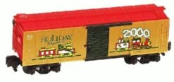Lionel 6-48340 AMERICAN FLYER CHRISTMAS BOXCAR S SCALE Like New(Lionel 6 48340 American Flyer Christmas Boxcar S Scale Like New)