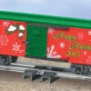 Lionel 6-48359 2005 AMERICAN FLYER HOLIDAY BOXCAR S SCALE Like New(Lionel 6 48359 2005 American Flyer Holiday Boxcar S Scale Like New)