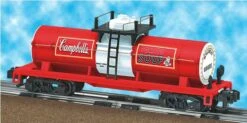 Lionel AF 6-48416 CAMPBELL'S® SOUP SINGLE-DOME TANK CAR S SCALE NEW(Lionel 6 48416 Campbells Reg Soup Single Dome Tank Car S Scale New)