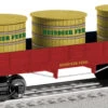 Lionel 6-81990 Christmas Gondola W/Reindeer Feed Vats(Lionel 6 81990 Christmas Gondola W Reindeer Feed Vats) -BRADY’S TRAINS MODELs 6 81990 1