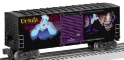 Lionel 6-84763Ursula (Little Mermaid) Disney Villains Hi-Cube Boxcar O Scale NIB(Lionel 6 84763 Ursula Little Mermaid Disney Villains Hi Cube Boxcar)
