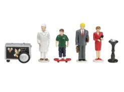 Lionel 6-14218 DOWNTOWN PEOPLE PACK Figures O SCALE NEW(Lionel 6 14218 Downtown People Pack Figures O Scale New)