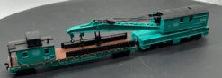 HO Scale Bargain Car Pack 97:New York Central NYC Crane Car And Tender HO SCALE USED(Ho Scale Bargain Car Pack 97 New York Central Nyc Crane Car And Tender Ho Scale Used)