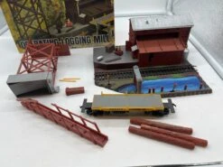 LIFELIKE 08701 OPERATING LOGGING MILL TRACKSIDE STRUCTURE HO SCALE Like New AS IS(Lifelike 08701 Operating Logging Mill Trackside Structure Ho Scale Like New) -BRADY’S TRAINS MODELs 63088760 0E6E 4080 9C97 C4BE9454BDE8