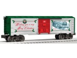 Lionel 6-39364 2013 LIONEL O GAUGE CHRISTMAS BOXCAR O SCALE Like New(Lionel 6 39364 2013 Lionel O Gauge Christmas Boxcar O Scale Like New 1)