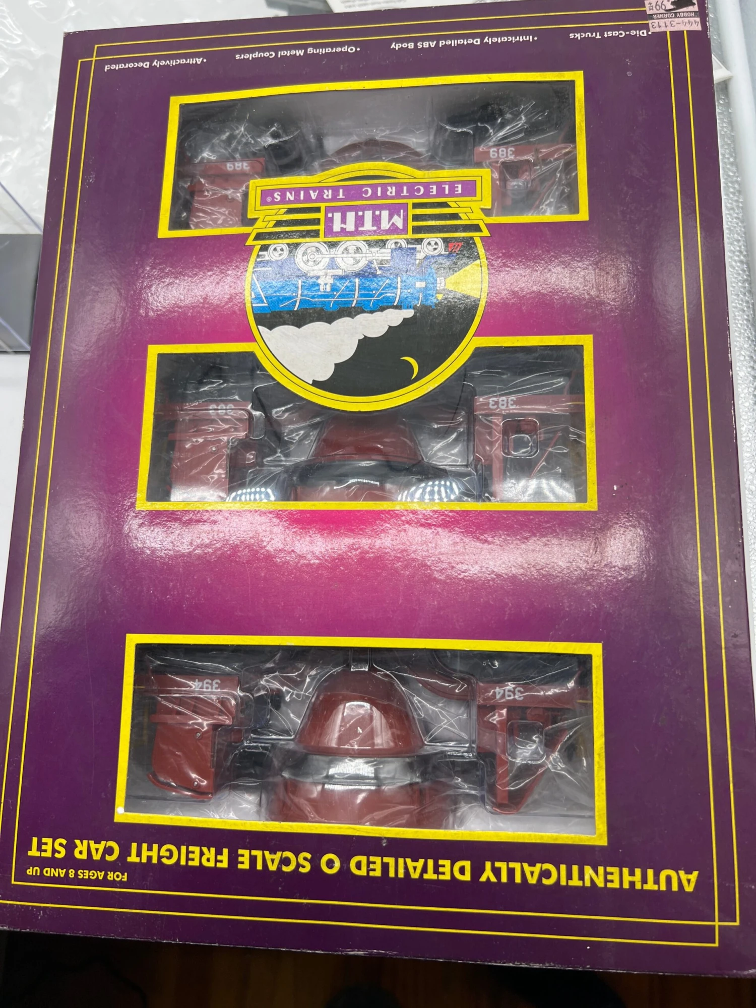 MTH Premier 20-90041 Pittsburgh Steel 3-Car Slag Car Set #383, #394, #389. O SCALE NEW(Mth Premier 20 90041 Pittsburgh Steel 3 Car Slag Car Set 383 279 427 O Scale New) 10 MTH Premier 20-90041 Pittsburgh Steel 3-Car Slag Car Set #383, #394, #389. O SCALE NEW(Mth Premier 20 90041 Pittsburgh Steel 3 Car Slag Car Set 383 279 427 O Scale New) - Image 8