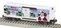 Lionel 6-44129 Christmas 2018 Boxcar S Gauge American Flyer(Lionel 6 44129 Christmas Boxcar 2018 S Gauge American Flyer)