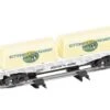 Lionel AMERICAN FLYER 6-48569 BUTTERMILK BAY CREAMERY FLATCAR W/MILK CONTAINERS S SCALE NEW(Lionel American Flyer 6 48569 Buttermilk Bay Creamery Flatcar W Milk Containers S Scale New) -BRADY’S TRAINS MODELs 648569 1